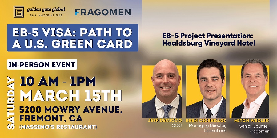 Obtaining a US Green Card Through EB-5 Investment